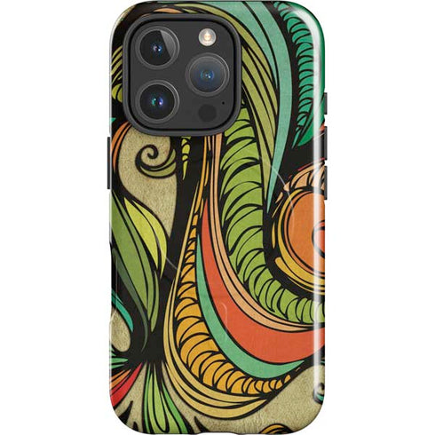 Malestrom 70s Inspired iPhone 16 Pro Magsafe Impact Case