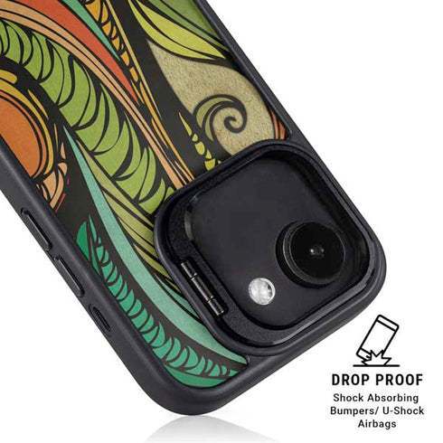 Malestrom 70s Inspired iPhone 16e Kickstand Case