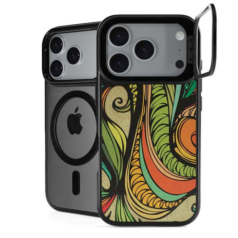 Malestrom 70s Inspired iPhone 18 Pro Kickstand Case