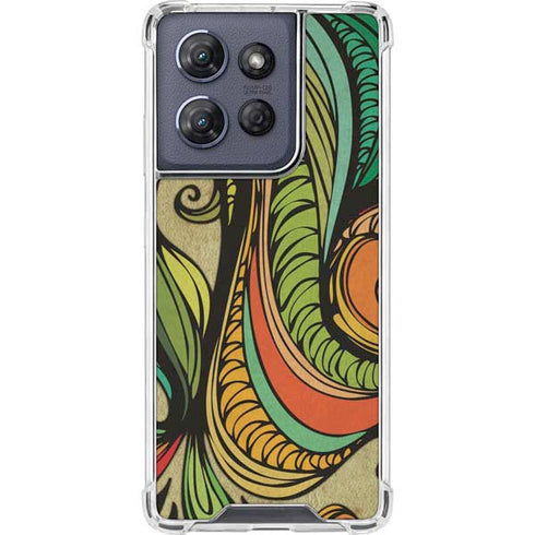 Malestrom 70s Inspired Moto G 5G (2025) Clear Case