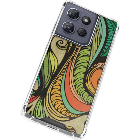Malestrom 70s Inspired Moto G 5G (2025) Clear Case