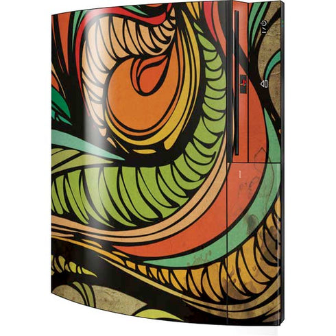 Malestrom 70s Inspired Playstation 3 & PS3 Skin