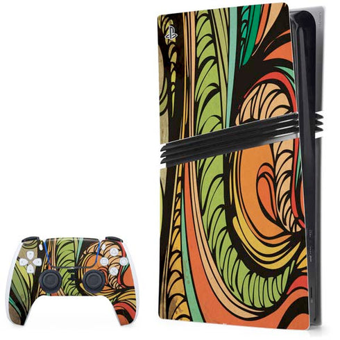 Malestrom 70s Inspired PlayStation PS5 Skins