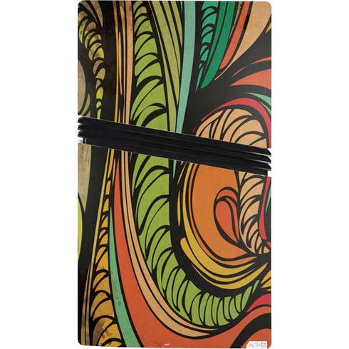 Malestrom 70s Inspired PS5 Pro Console Skin