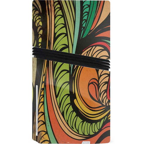 Malestrom 70s Inspired PS5 Pro Disk Console Skin