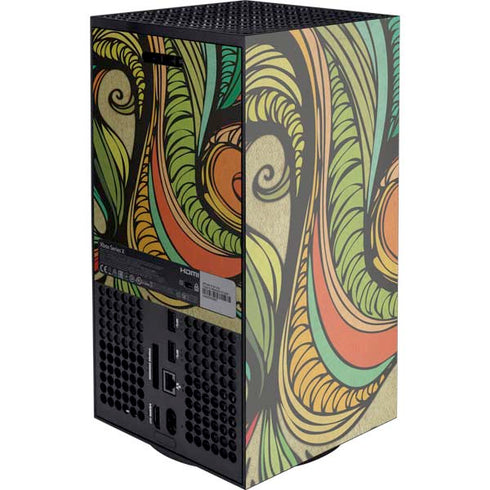 Malestrom 70s Inspired XBox Series X Digital Edition Console Skin