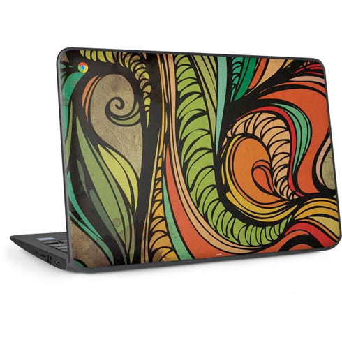 Malestrom 70s Inspired HP Chromebook Skin