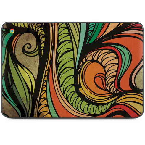 Malestrom 70s Inspired HP Chromebook Skin