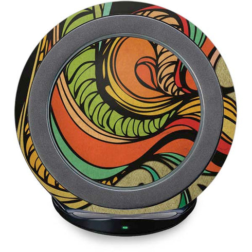Malestrom 70s Inspired Fast Charge Wireless Charging Stand Skin