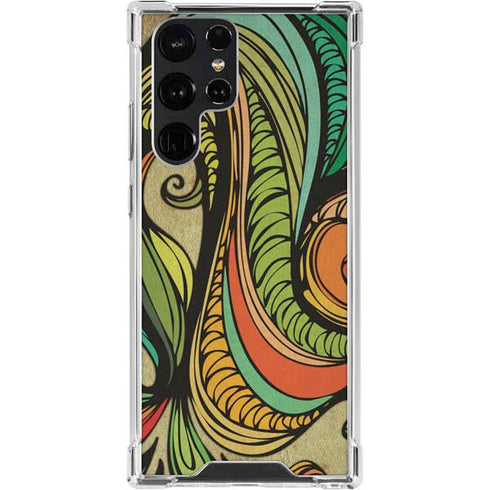 Malestrom 70s Inspired Galaxy S23 Ultra Clear Case