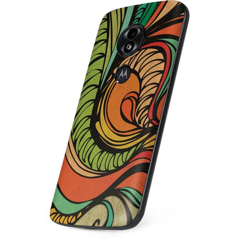 Malestrom 70s Inspired Moto E5 Play Skin