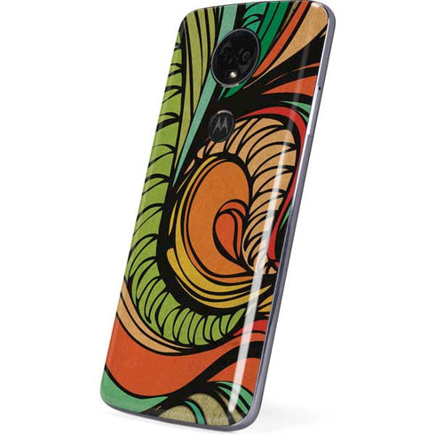 Malestrom 70s Inspired Moto E5 Plus Skin