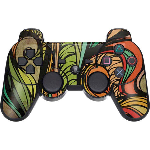 Malestrom 70s Inspired PS3 Dual Shock wireless controller Skin