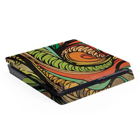 Malestrom 70s Inspired PS4 Slim Skin