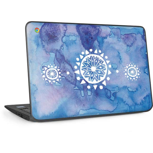 Mandala Symmetry HP Chromebook Skin