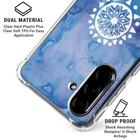 Mandala Symmetry Galaxy A36 5G Clear Case