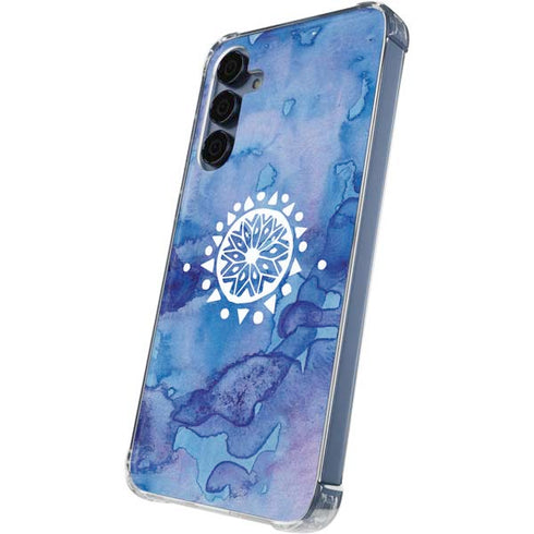 Mandala Symmetry Galaxy A55 5G Clear Case