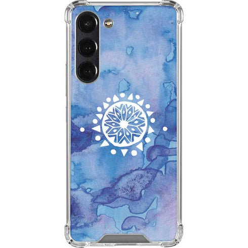 Mandala Symmetry Galaxy S24 FE Clear Case