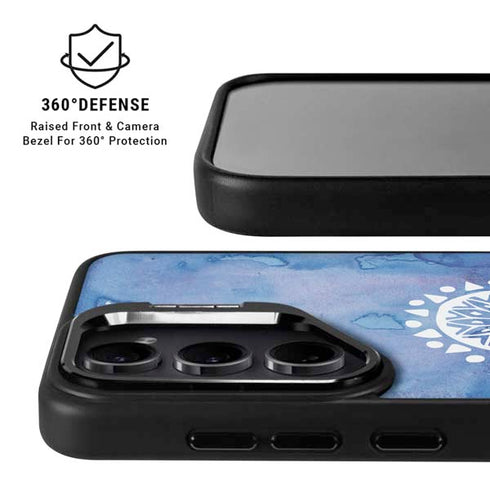 Mandala Symmetry Galaxy S24 FE Kickstand Case