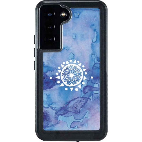 Mandala Symmetry Galaxy S24 Plus Waterproof Case