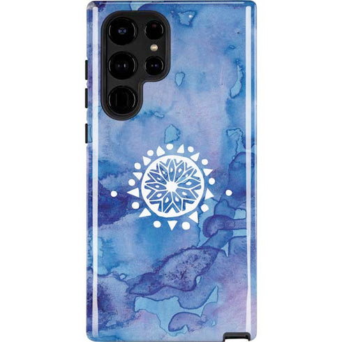 Mandala Symmetry Galaxy Cases