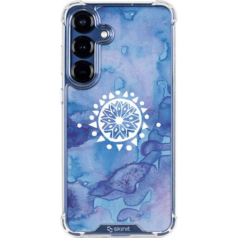Mandala Symmetry Galaxy S25 Plus Clear Case
