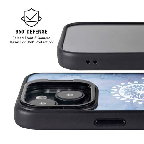 Mandala Symmetry iPhone 13 Kickstand Case