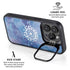 Mandala Symmetry iPhone 15 Pro Kickstand Case