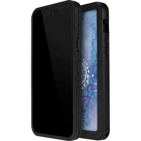 Mandala Symmetry iPhone 15 Pro Waterproof Case