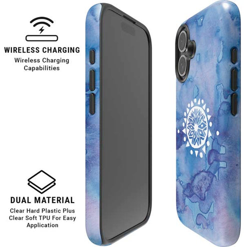 Mandala Symmetry iPhone 16 Magsafe Impact Case