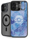 Mandala Symmetry iPhone 16 Plus Kickstand Case