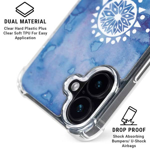 Mandala Symmetry iPhone 16 Plus MagSafe Case