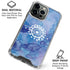 Mandala Symmetry iPhone 16 Pro Clear Case