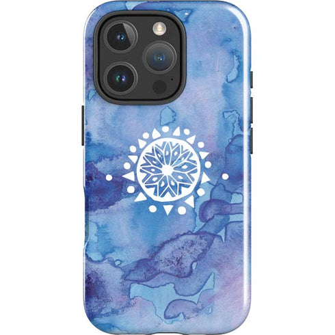Mandala Symmetry iPhone 16 Pro Impact Case