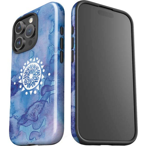 Mandala Symmetry iPhone 16 Pro Impact Case