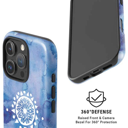 Mandala Symmetry iPhone 16 Pro Magsafe Impact Case