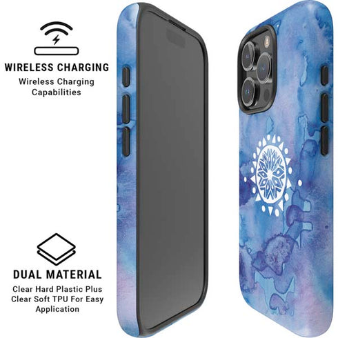 Mandala Symmetry iPhone 16 Pro Magsafe Impact Case