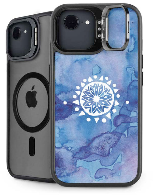 Mandala Symmetry iPhone 16e Kickstand Case