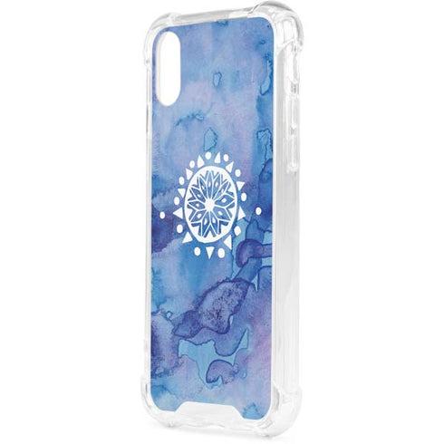 Mandala Symmetry iPhone XS Clear Case
