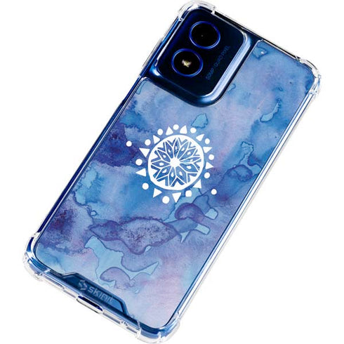 Mandala Symmetry Moto G 5G (2024) Clear Case