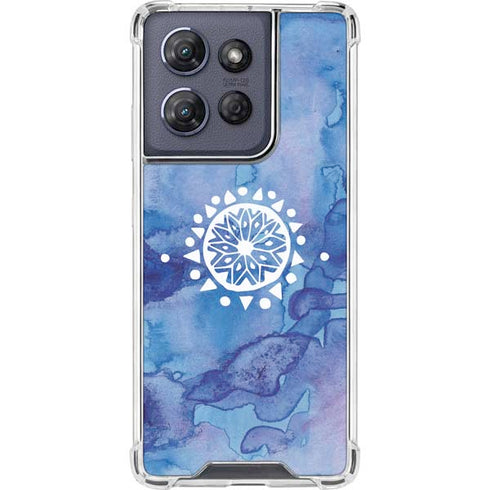 Mandala Symmetry Moto G Play 5G (2025) Clear Case