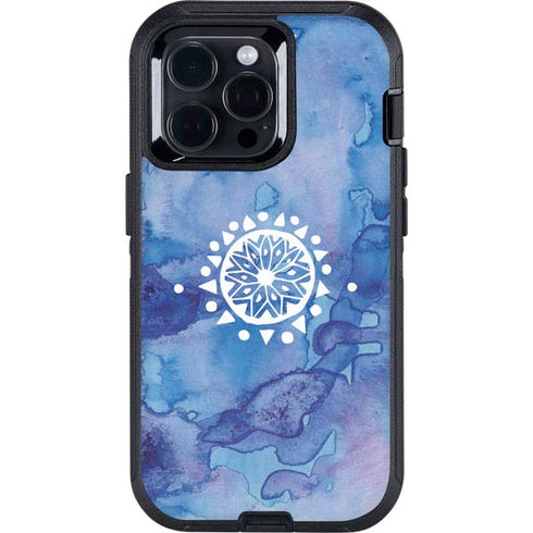 Mandala Symmetry Otterbox Defender iPhone Skin