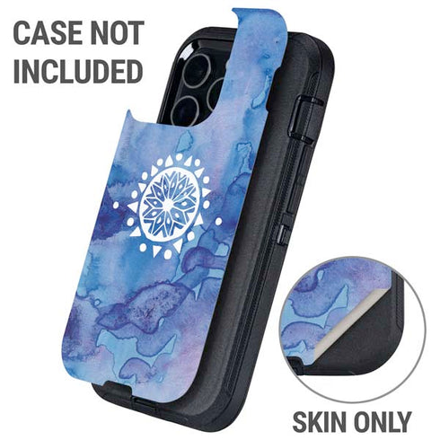 Mandala Symmetry Otterbox Defender iPhone Skin