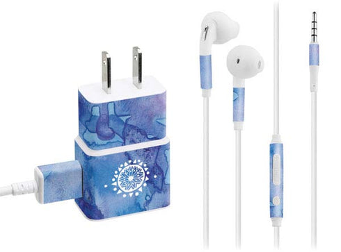 Mandala Symmetry Phone Charger Skin