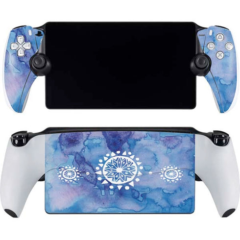 Mandala Symmetry PlayStation Portal Remote Player Skin
