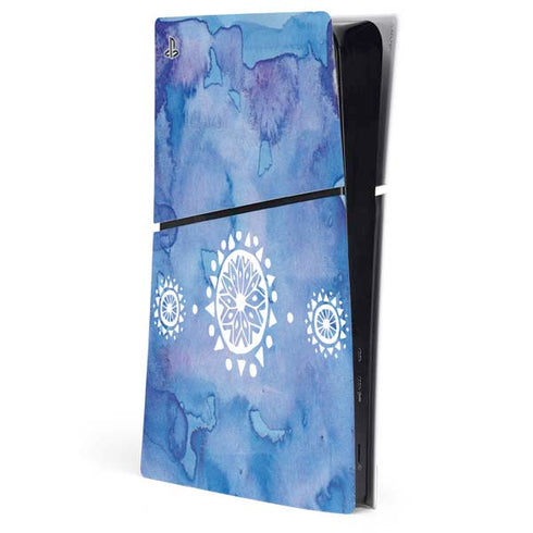 Mandala Symmetry PS5 Slim Digital Edition Console Skin
