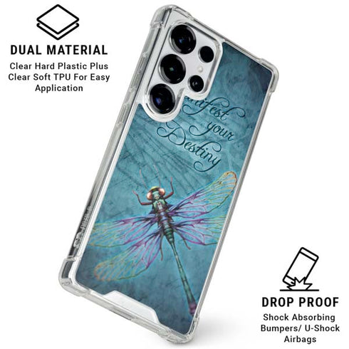 Manifest Your Destiny by Brigid Ashwood Galaxy S25 Ultra Clear Case