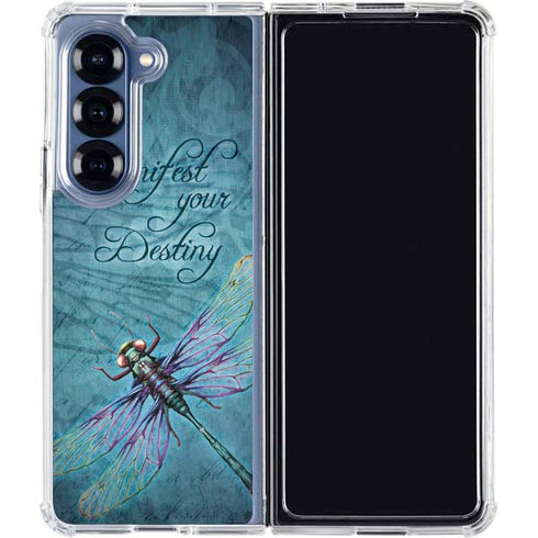 Manifest Your Destiny by Brigid Ashwood Galaxy Z Fold6 Clear Case