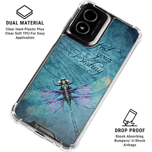 Manifest Your Destiny by Brigid Ashwood Moto G Power 5G (2024) Clear Case