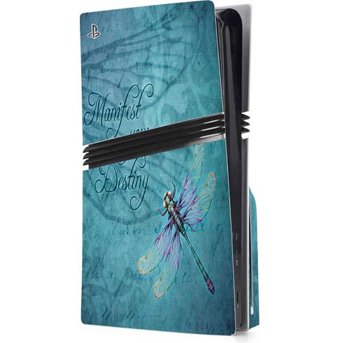 Manifest Your Destiny by Brigid Ashwood PS5 Pro Disk Console Skin